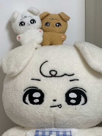 珉Chon 10cm焦糖色款 奎娃 （另有40cm 白色款）