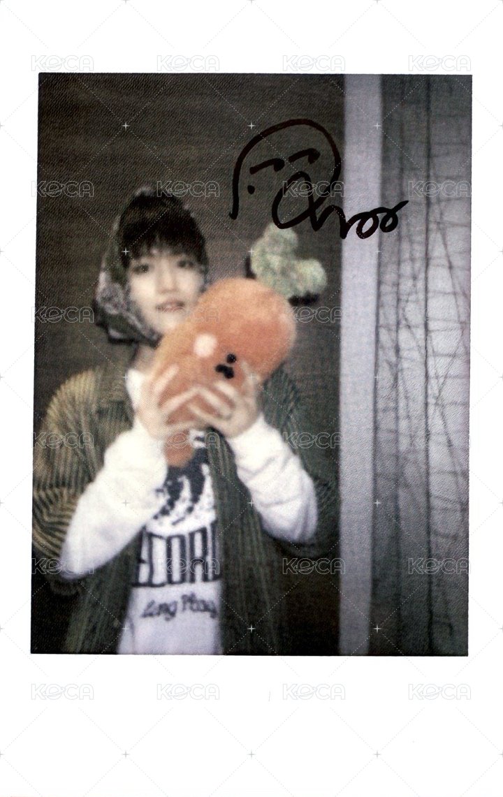 HOW? yzy 青島線下 簽售卡 復刻水果拍立得  正面