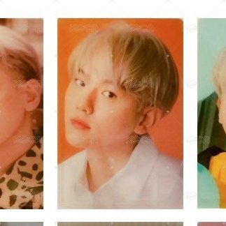 BAEKHYUN 專輯卡  正面