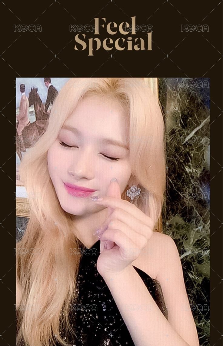 Feel Special 專輯卡  正面