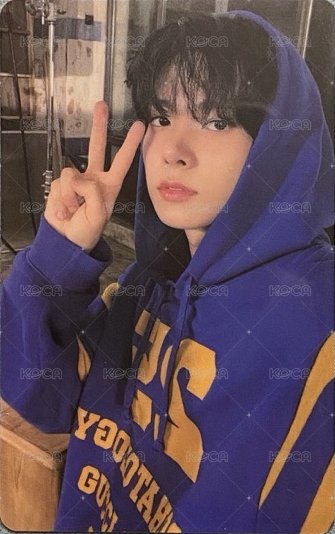 正一 pst 幸運卡 Enhypen Heeseung Dilemma 釜山藍衣特典 正面