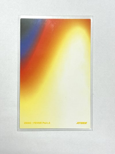 ZERO : FEVER Part.2 專輯卡 Diary ver 友榮