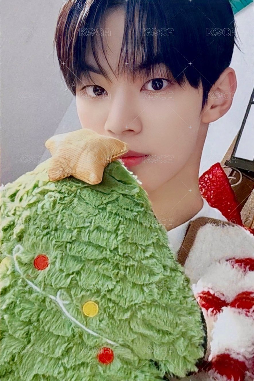 2024 SBS歌謠大戰 打歌卡 聖誕公放卡 正面