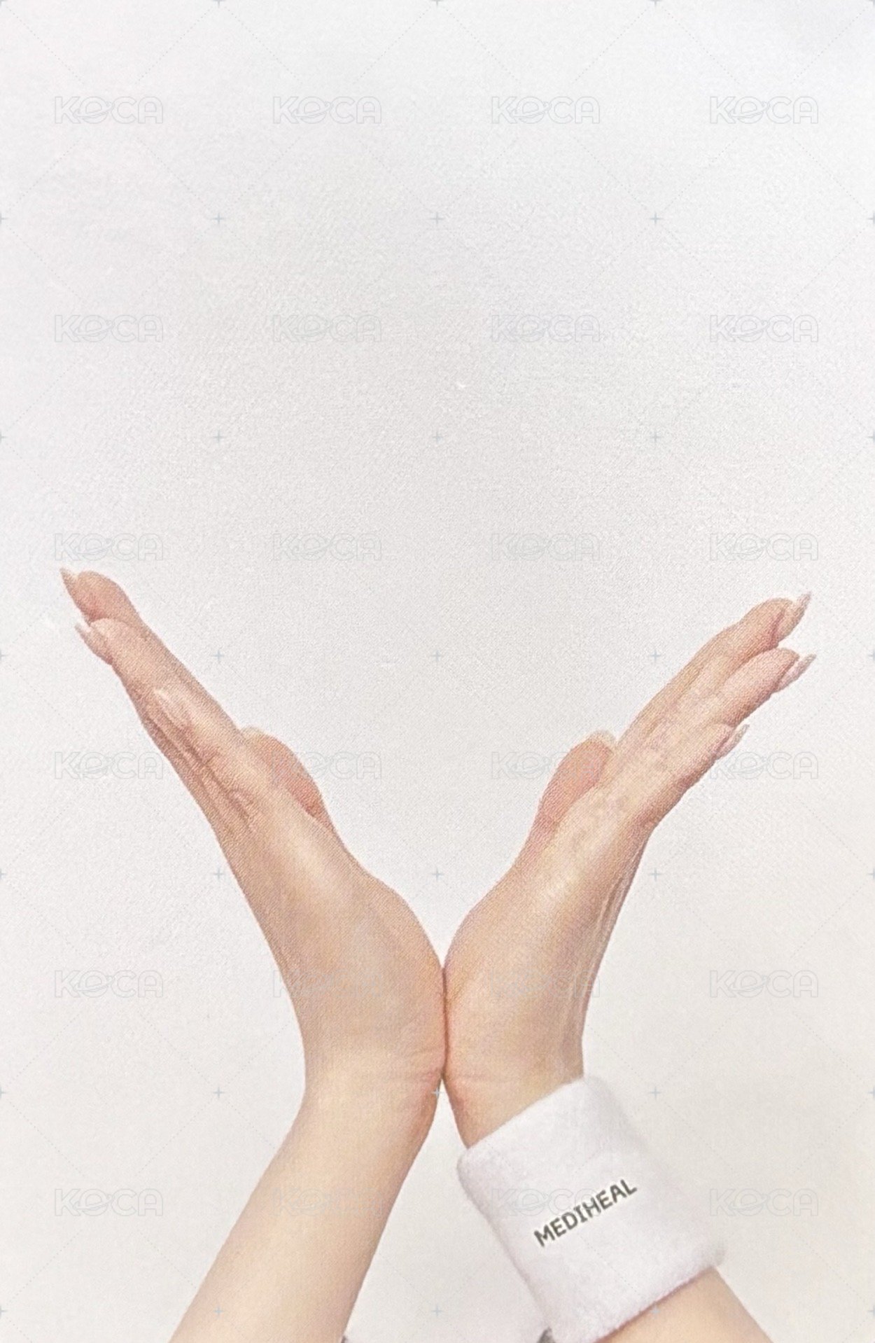 代言卡 MEDIHEAL 背面