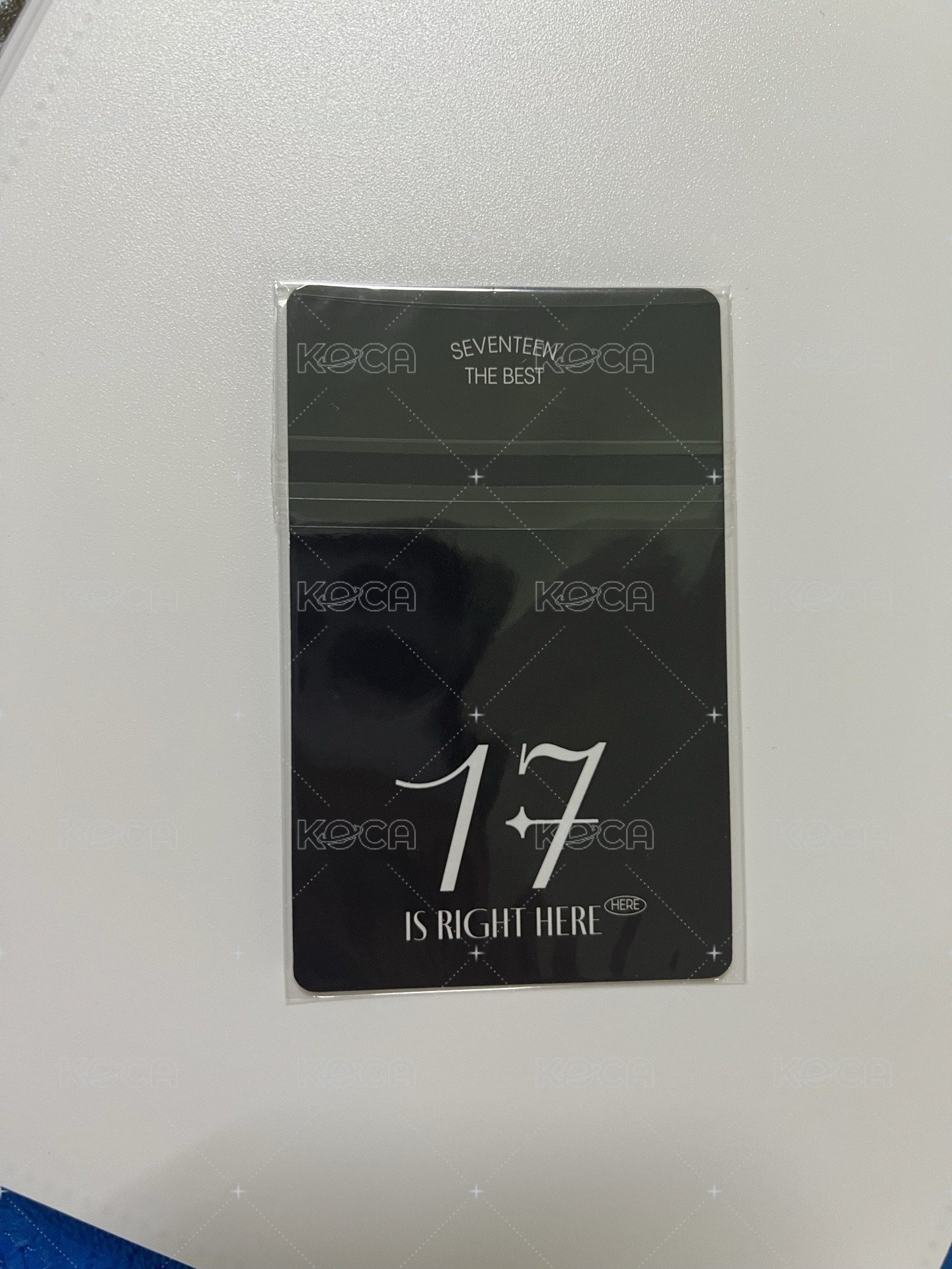 精選專 日咖 CARAT ver 特典卡  背面