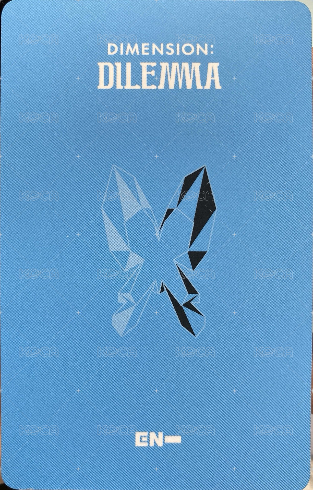 正一 專輯卡 Charybdis版（藍版） 藍衣羲 背面