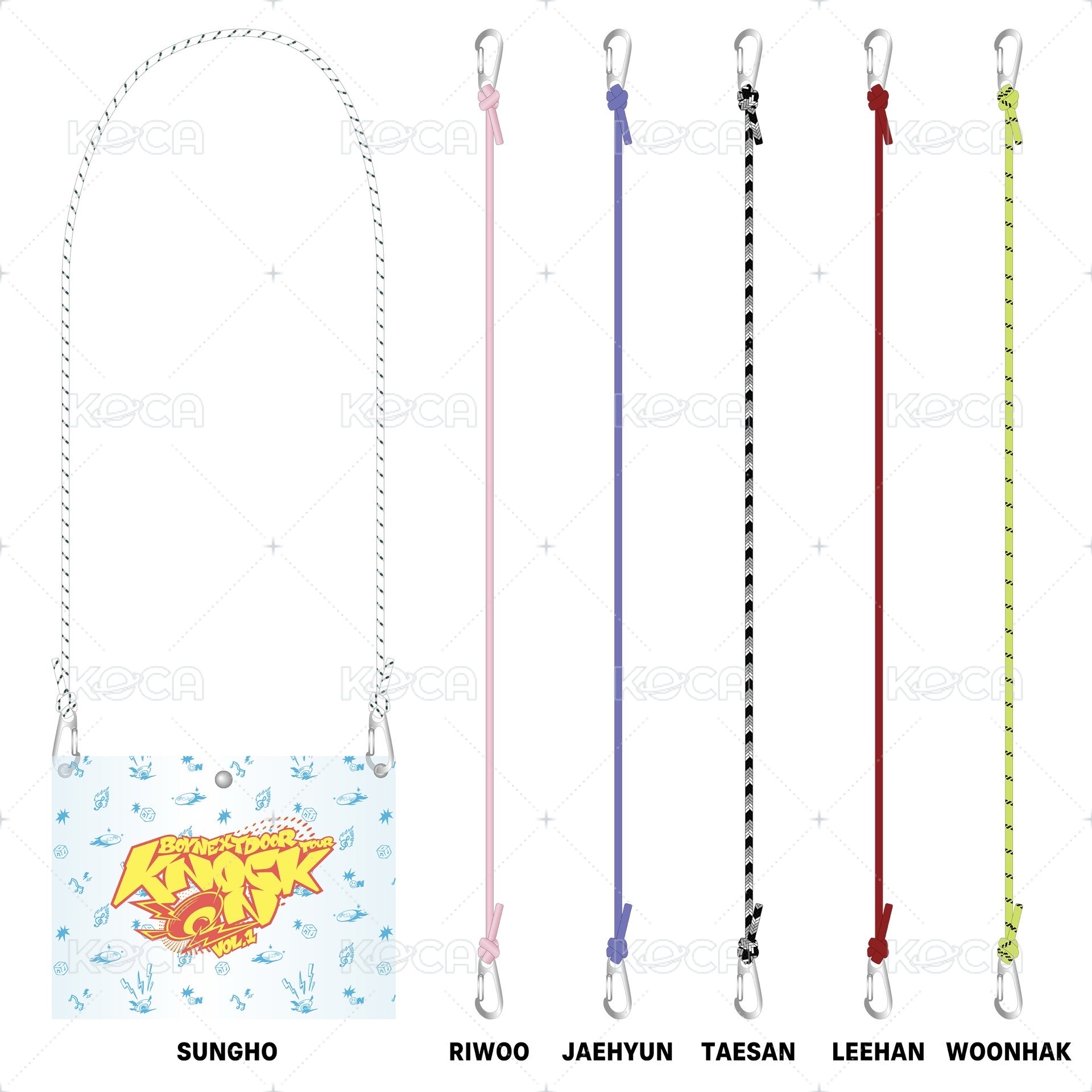 Knock On Vol.1 日本巡迴P席原創周邊禮