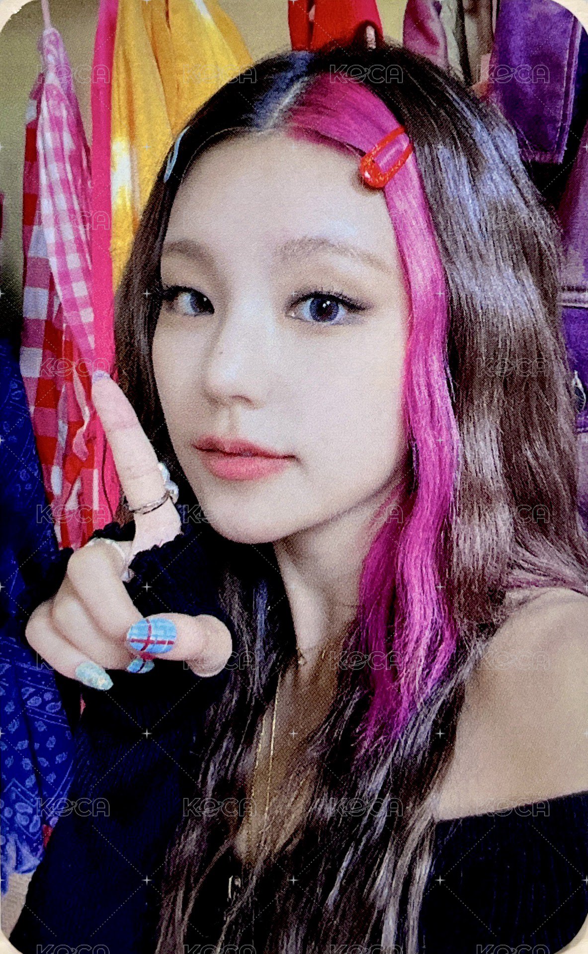 CRAZY IN LOVE Mecima 簽售卡  正面