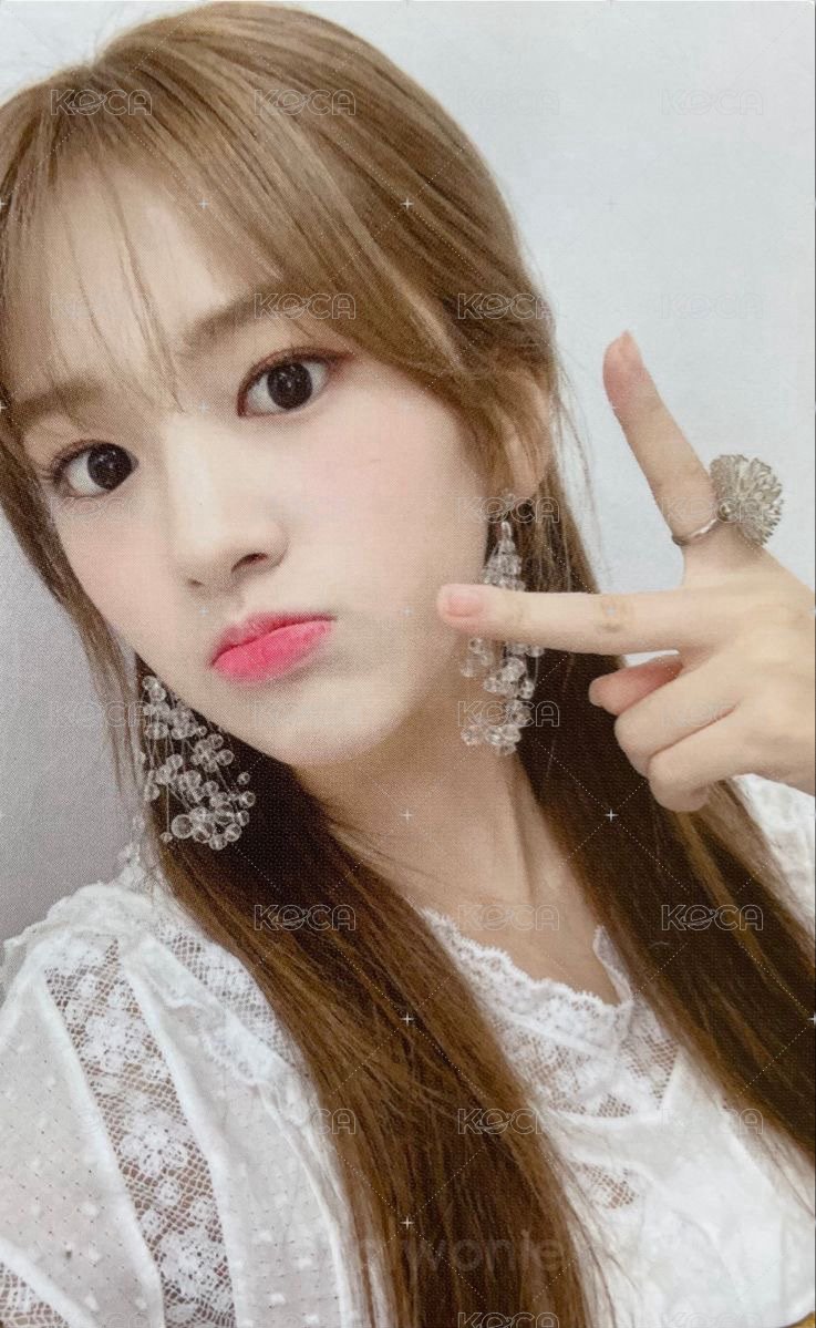 BLOOM*IZ 專輯卡  正面