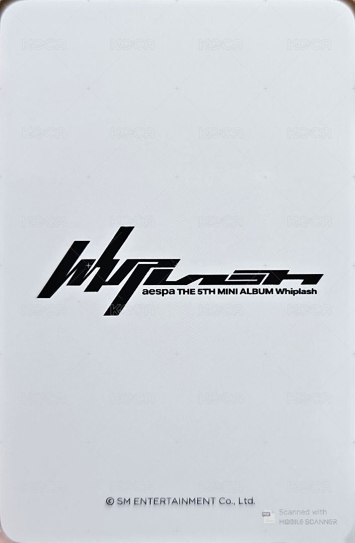 Whiplash k4 直播卡 吉 背面