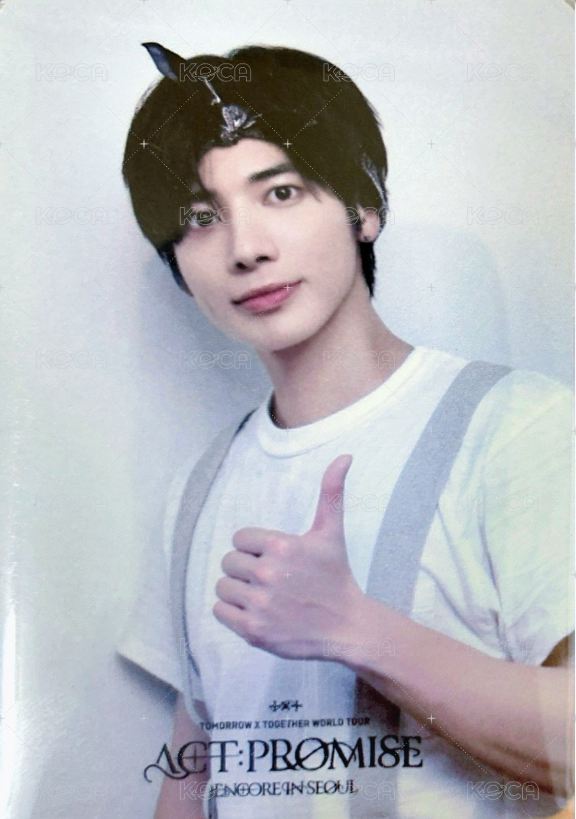 24’巡迴 am 特典卡 首爾安可 冰箱貼 正面