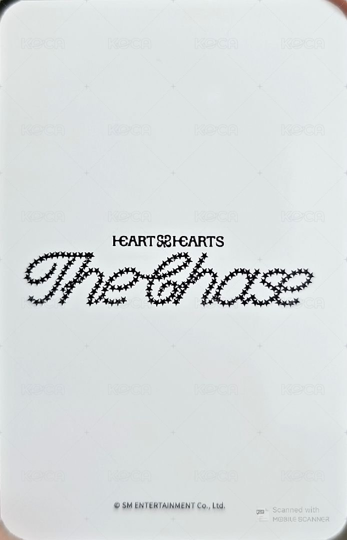 單一 yes24 特典卡  背面