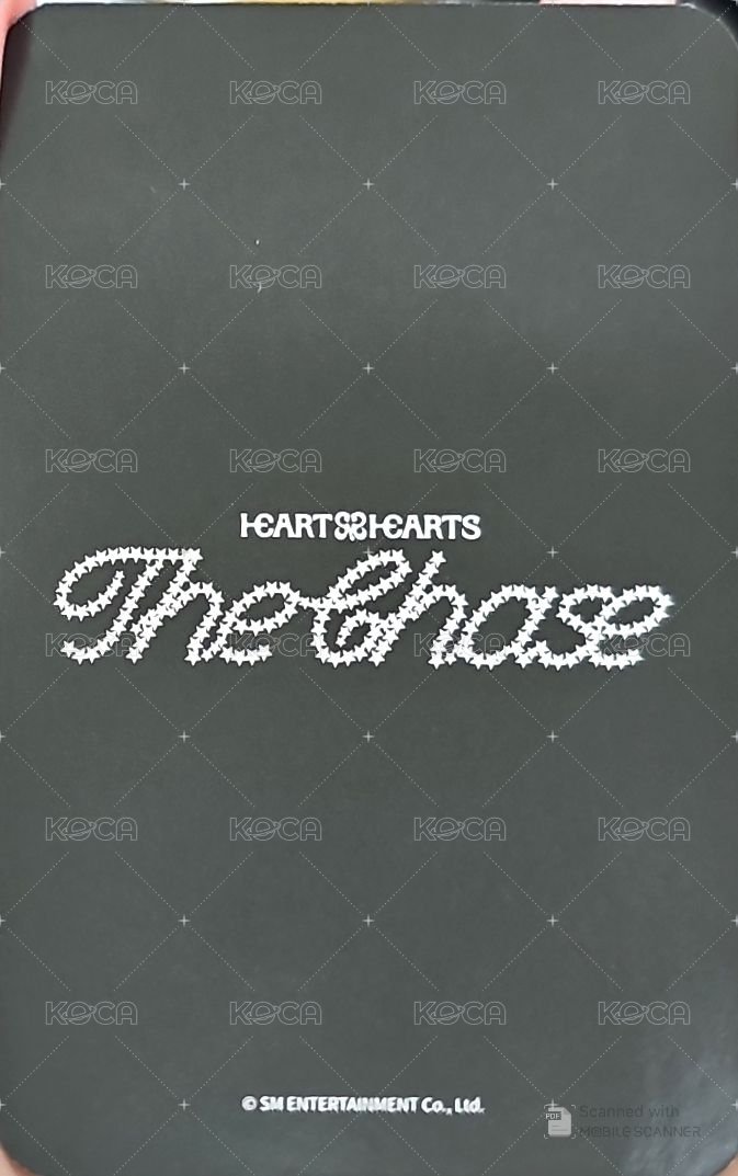 單一 kkt 特典卡  背面