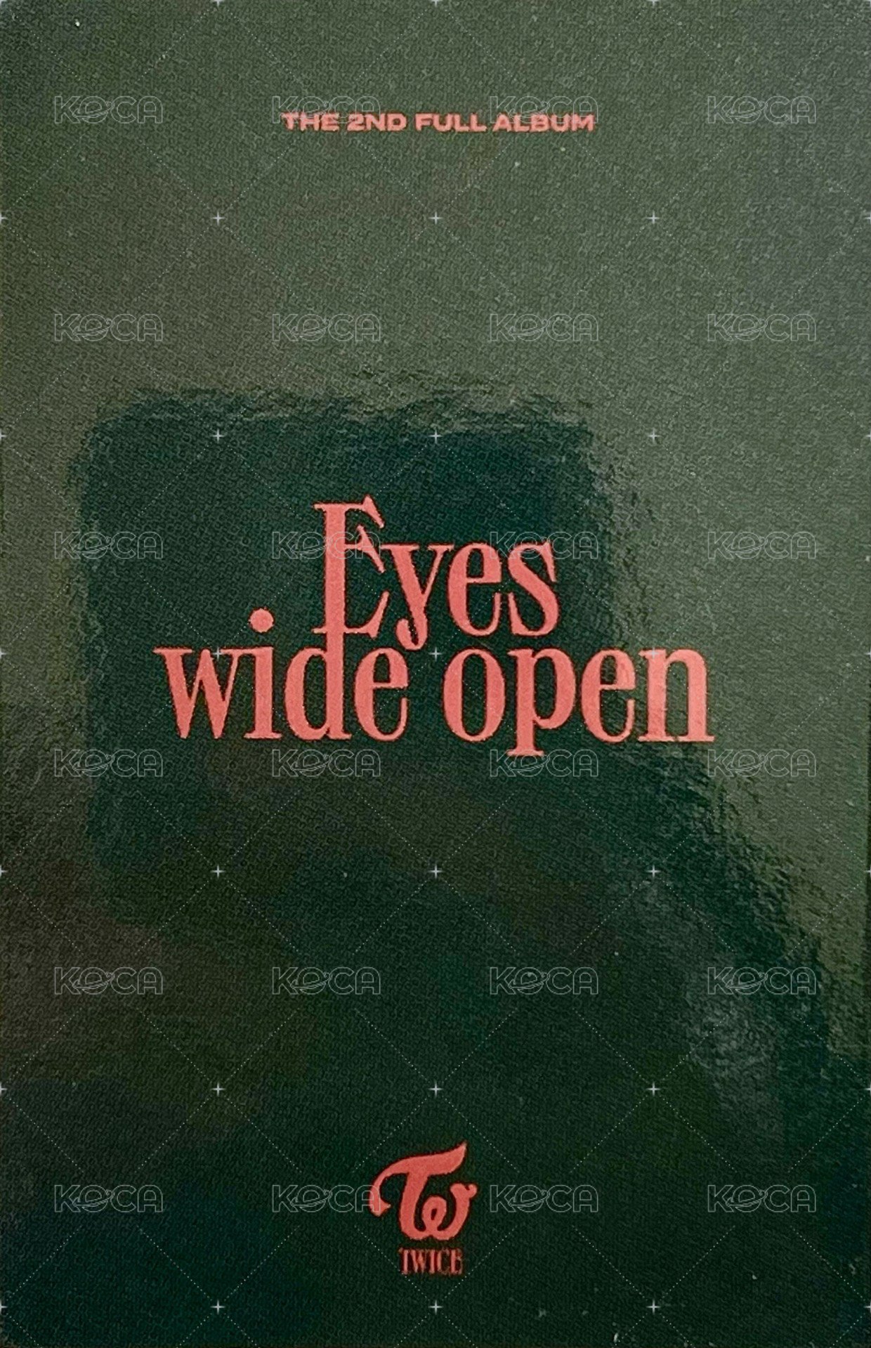 正規二 專輯卡 團體卡 背面