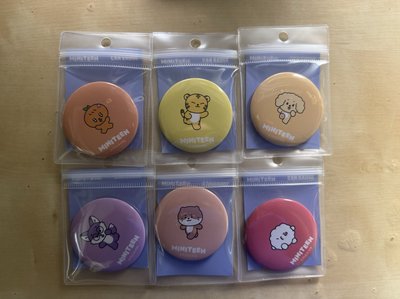 Miniteen 徽章（勳榮圓碩寛燦）