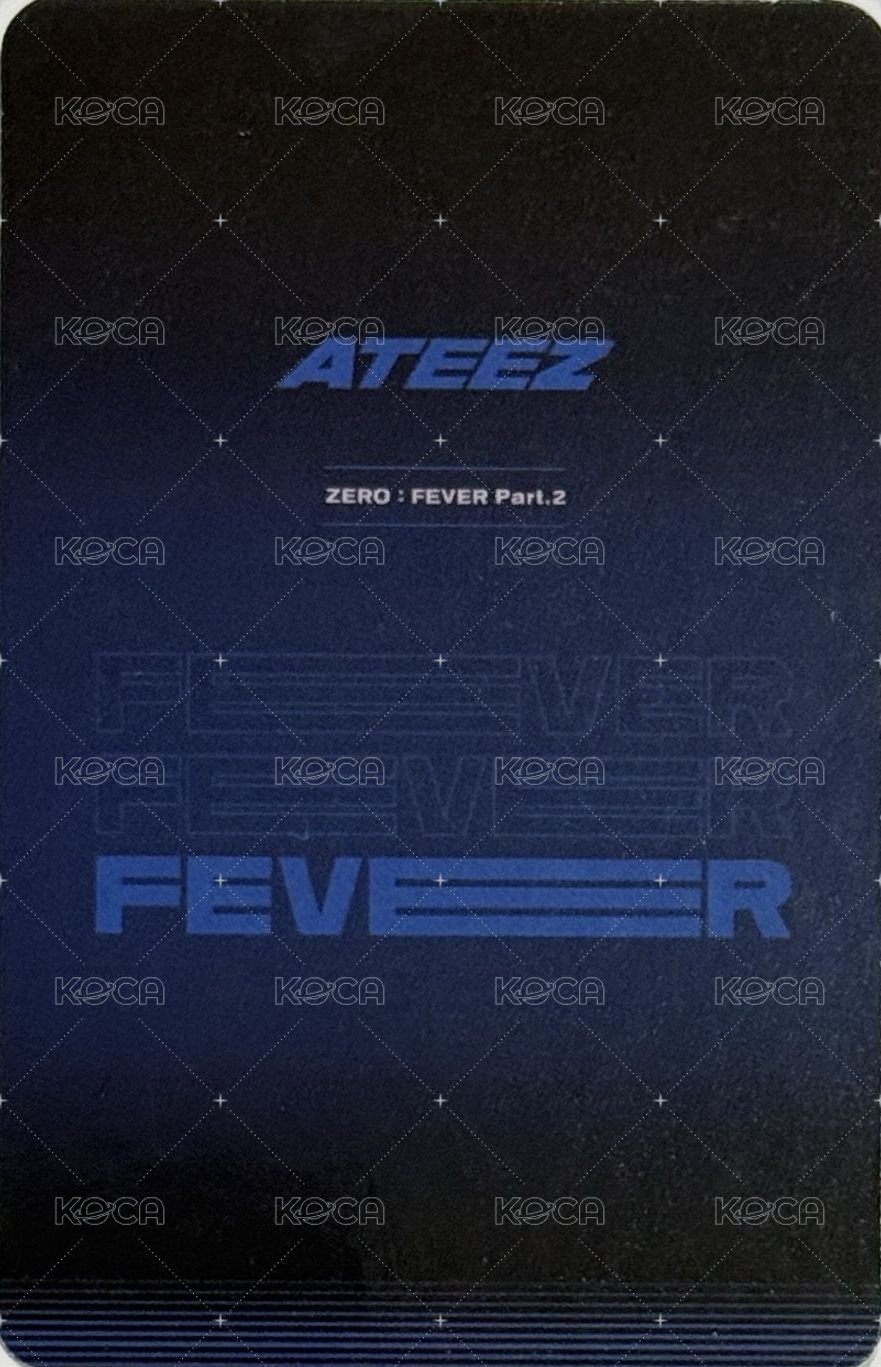 Fever pt.2 新那拉 簽售卡  背面