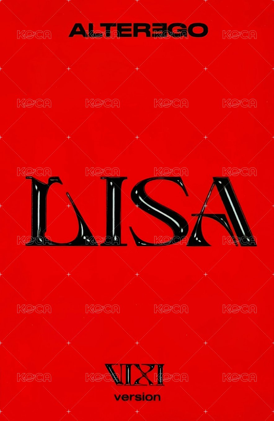 ALTEREGO 專輯卡 vixi ver 背面