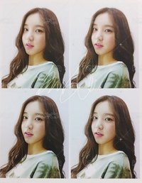 I AM 專輯卡 證件照四宮格