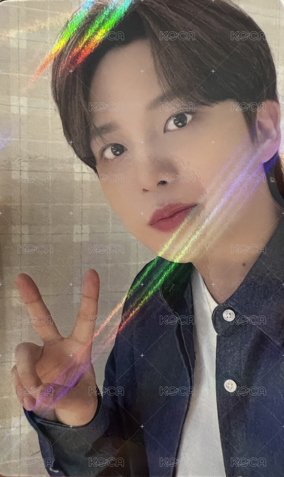 ATEEZ 1ST PHOTOBOOK;ODE TO YOUTH 周邊卡  正面