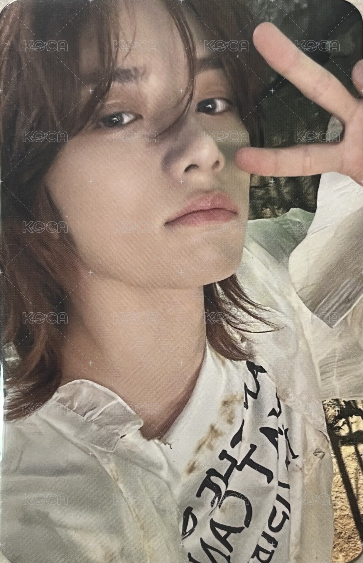 正三 專輯卡 Melancholy版A 正面