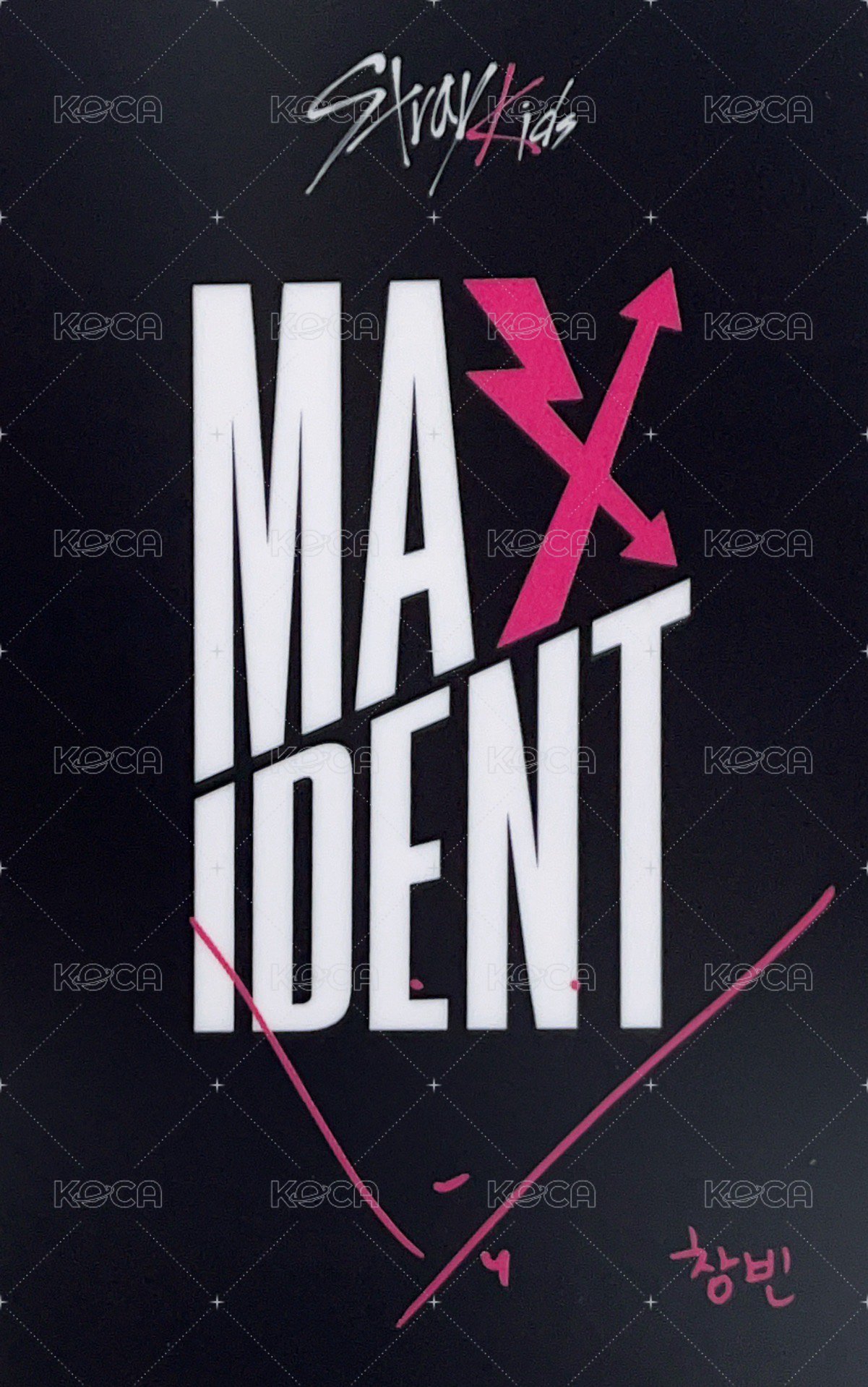 MAXIDENT sw 1.0 幸運卡 手繪卡 背面