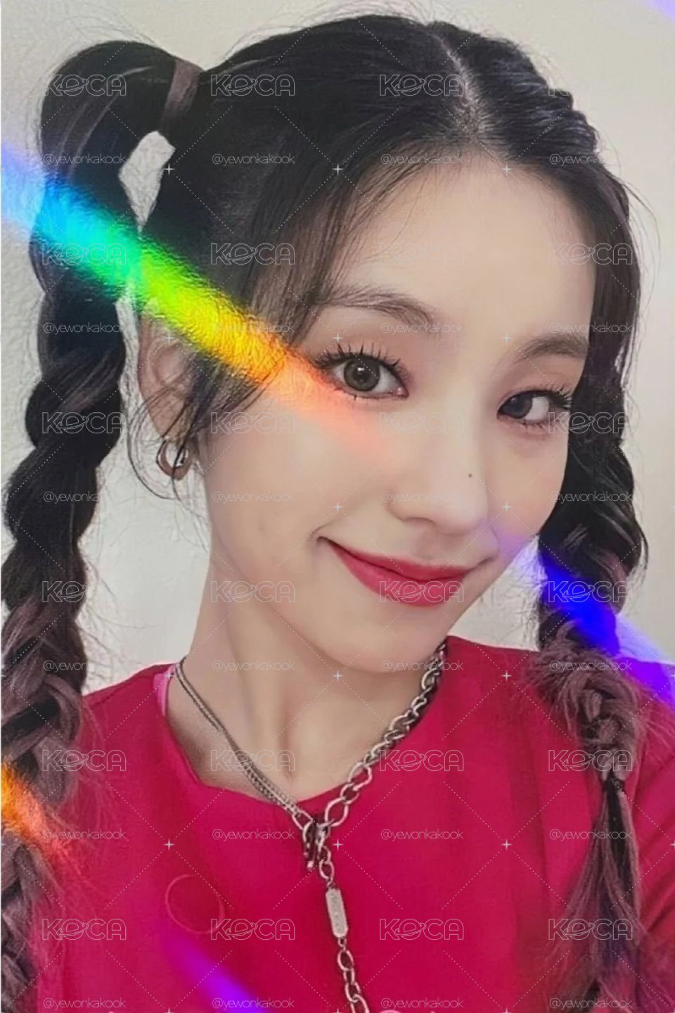 itzy_麻花辮志閃卡
