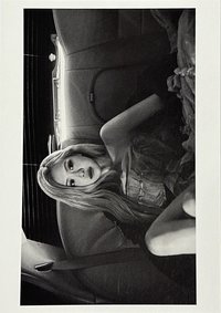 R 明信片 橫版車裡肉