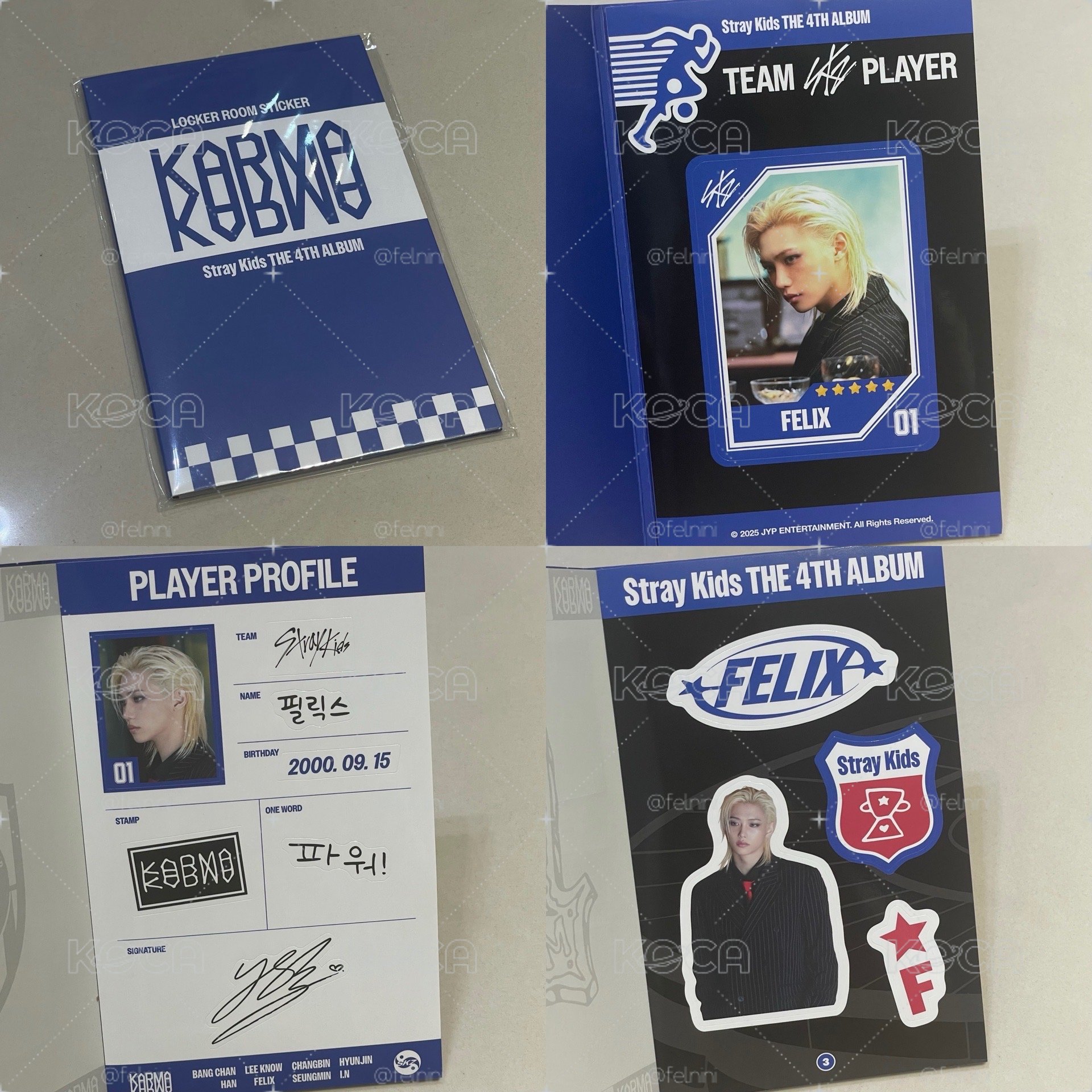 Felix KARMA貼紙書