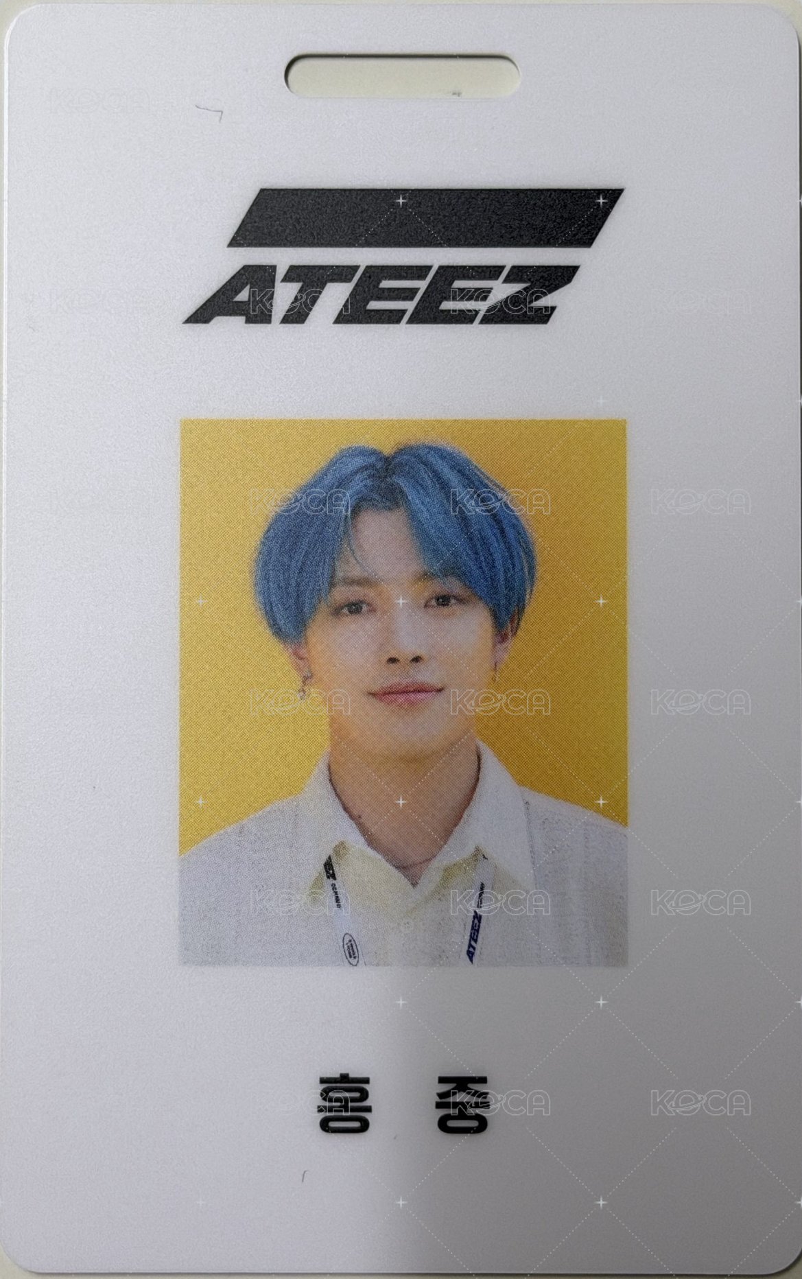 2021 SEASON'S GREETINGS 年曆卡 識別證 正面