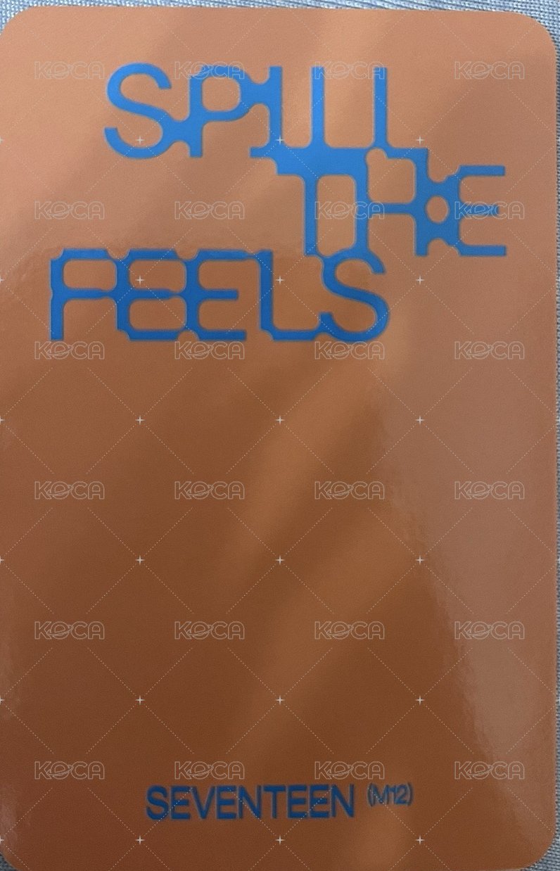 MINI12 bdm 特典卡  背面