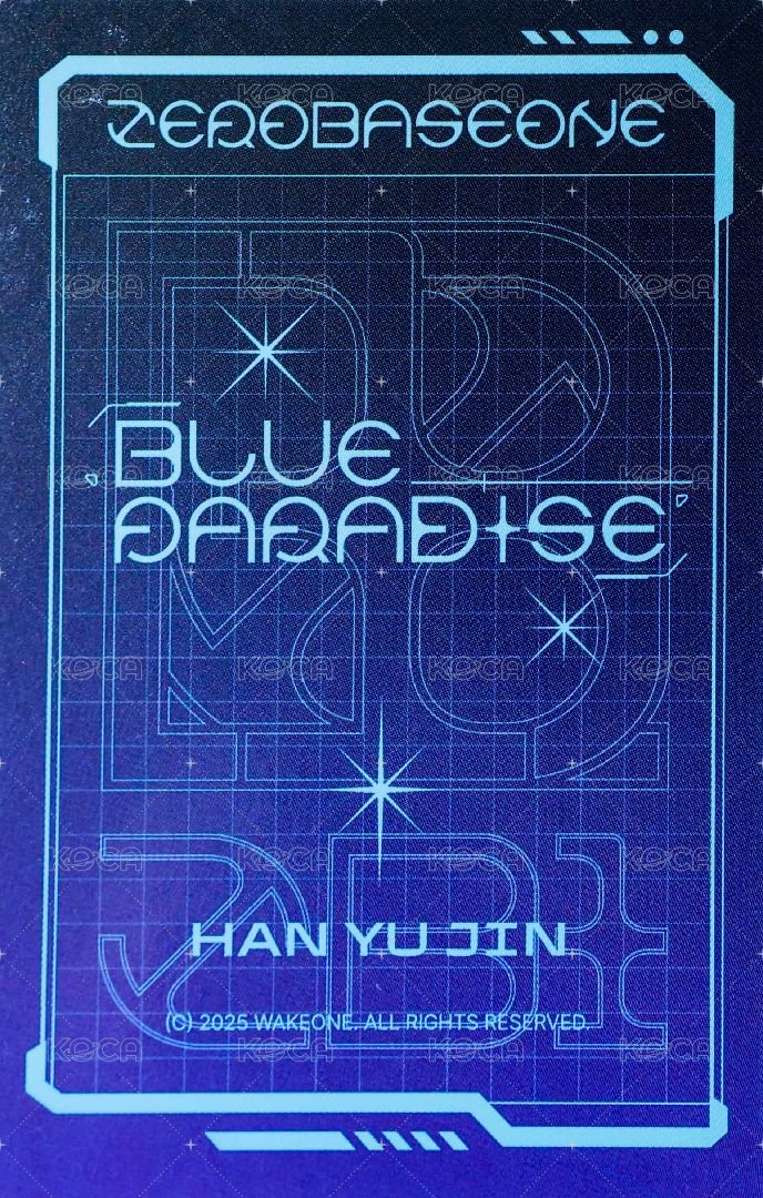 迷五 專輯卡 KEY CAP ver.  背面