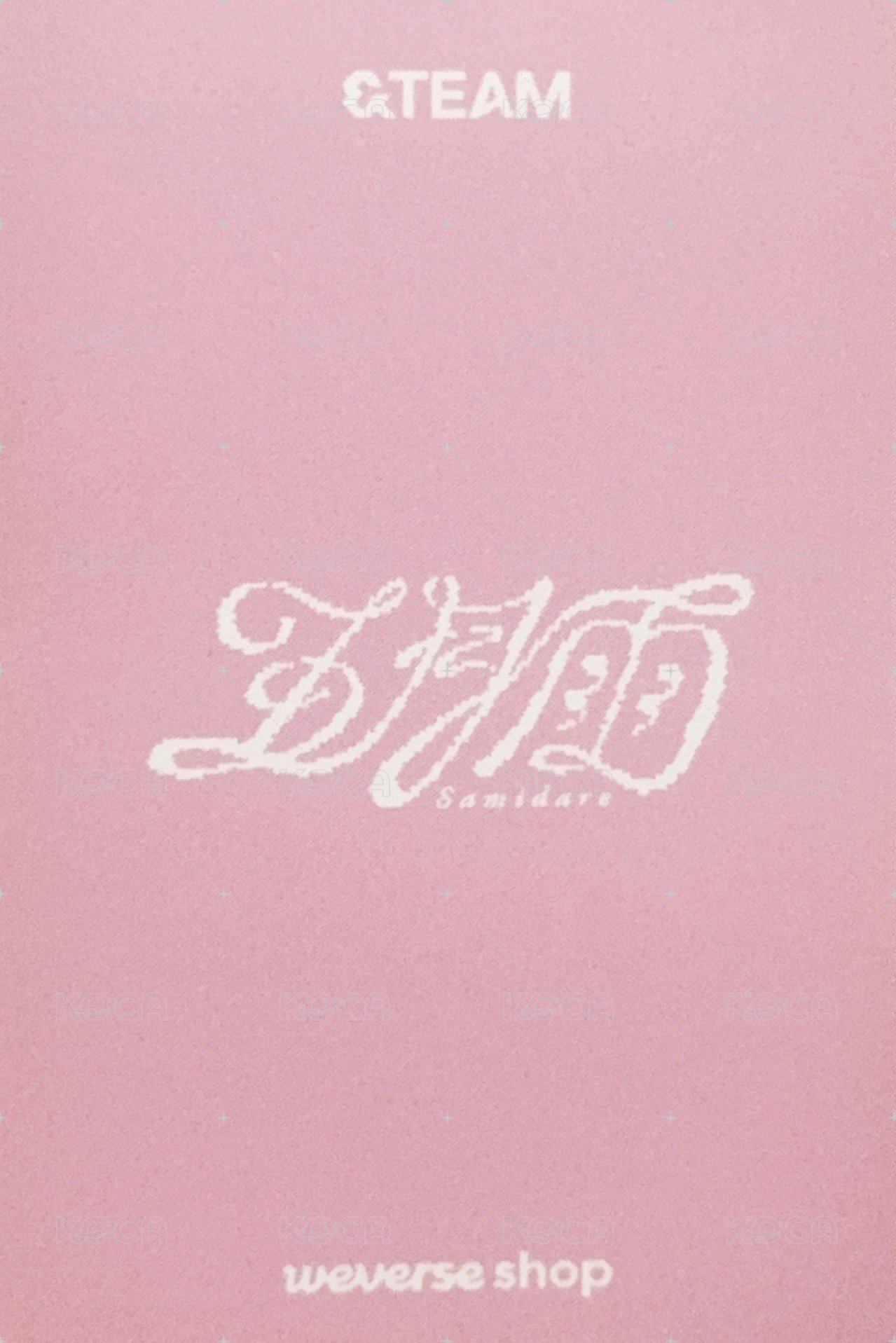 五月雨 wvs Gl 1.0 簽售卡  背面