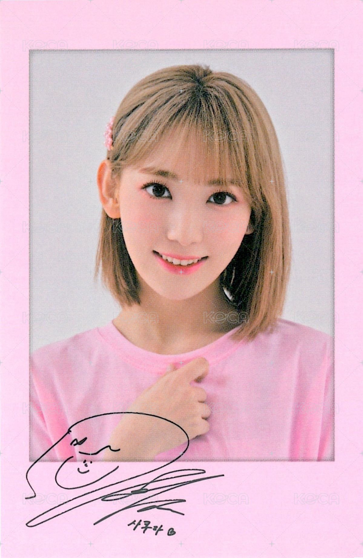 1st 演唱會 周邊卡 拍立得B 正面