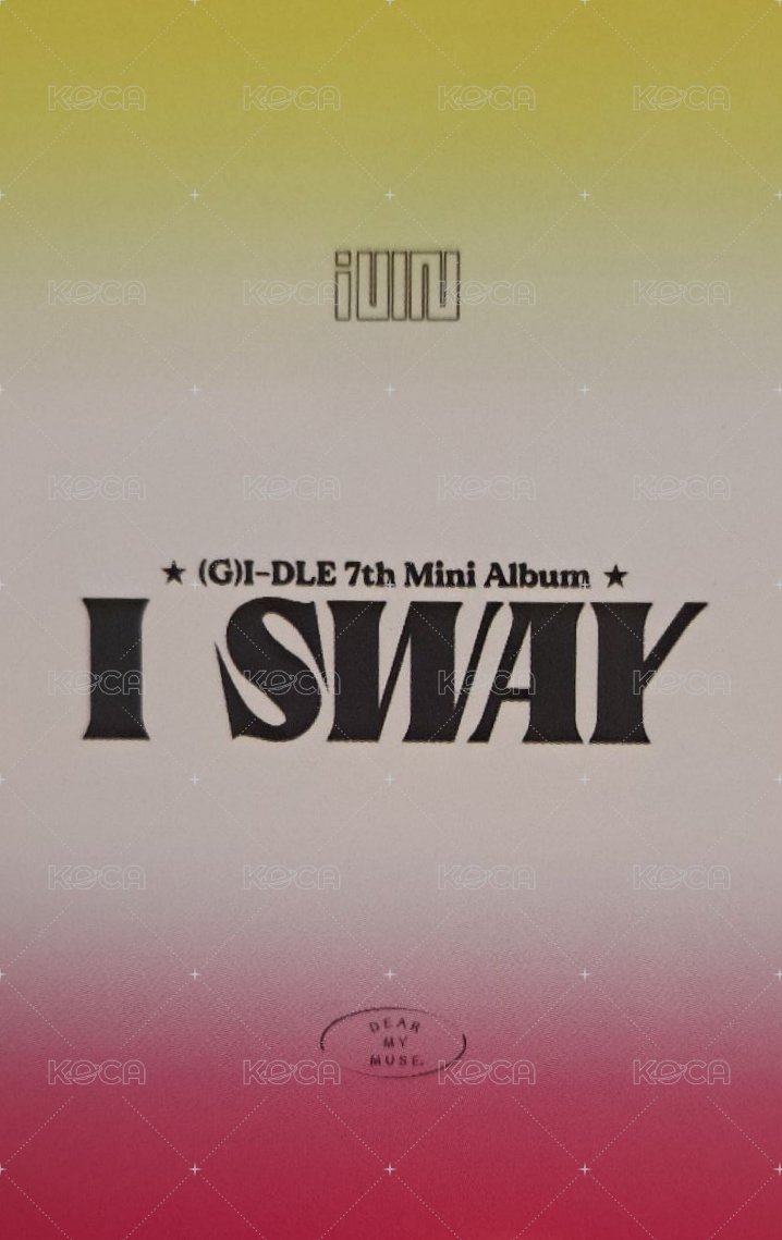 I SWAY dmm 3.0 幸運卡  背面