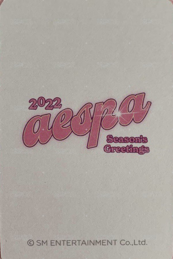 22年曆 阿拉丁 特典卡 吉 背面