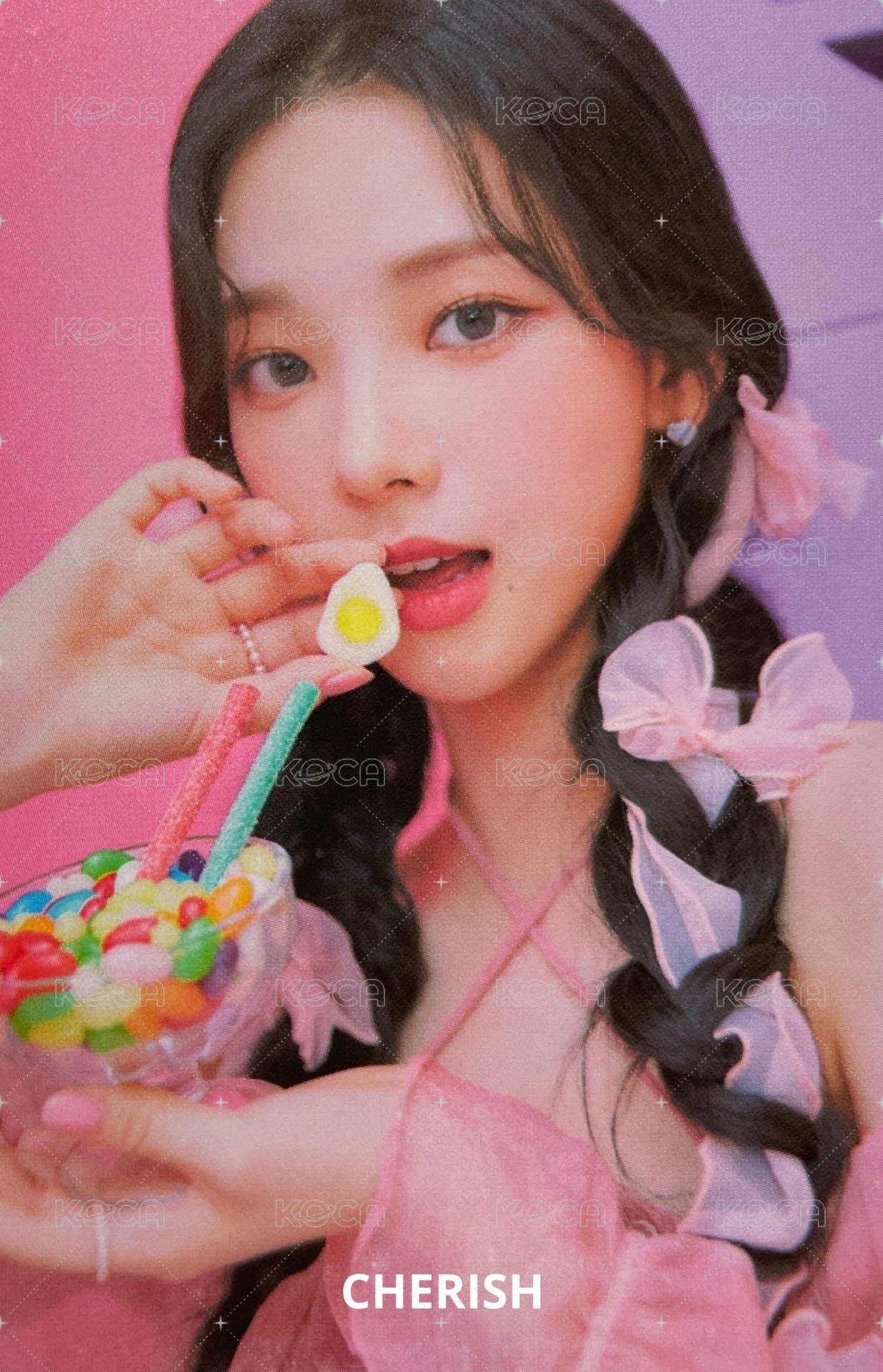 白色情人節 隨機卡 柚 正面