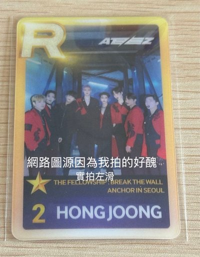 旼琦 THE FELLOWSHIP : BREAK THE WALL 安可場 SSA光柵卡