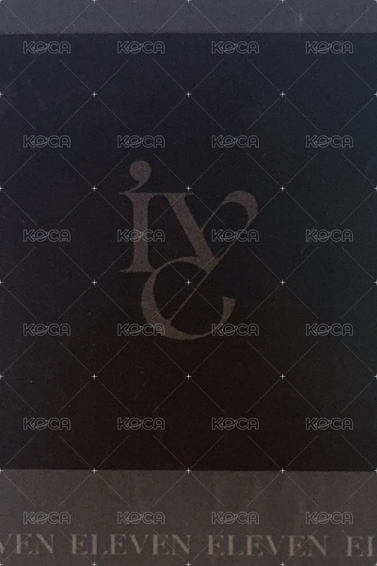 ELEVEN 首週 未公開 / 抽選拍立得  背面