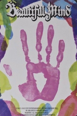 Beautiful Mind 明信片 預售禮 LIMITED VER. 背面