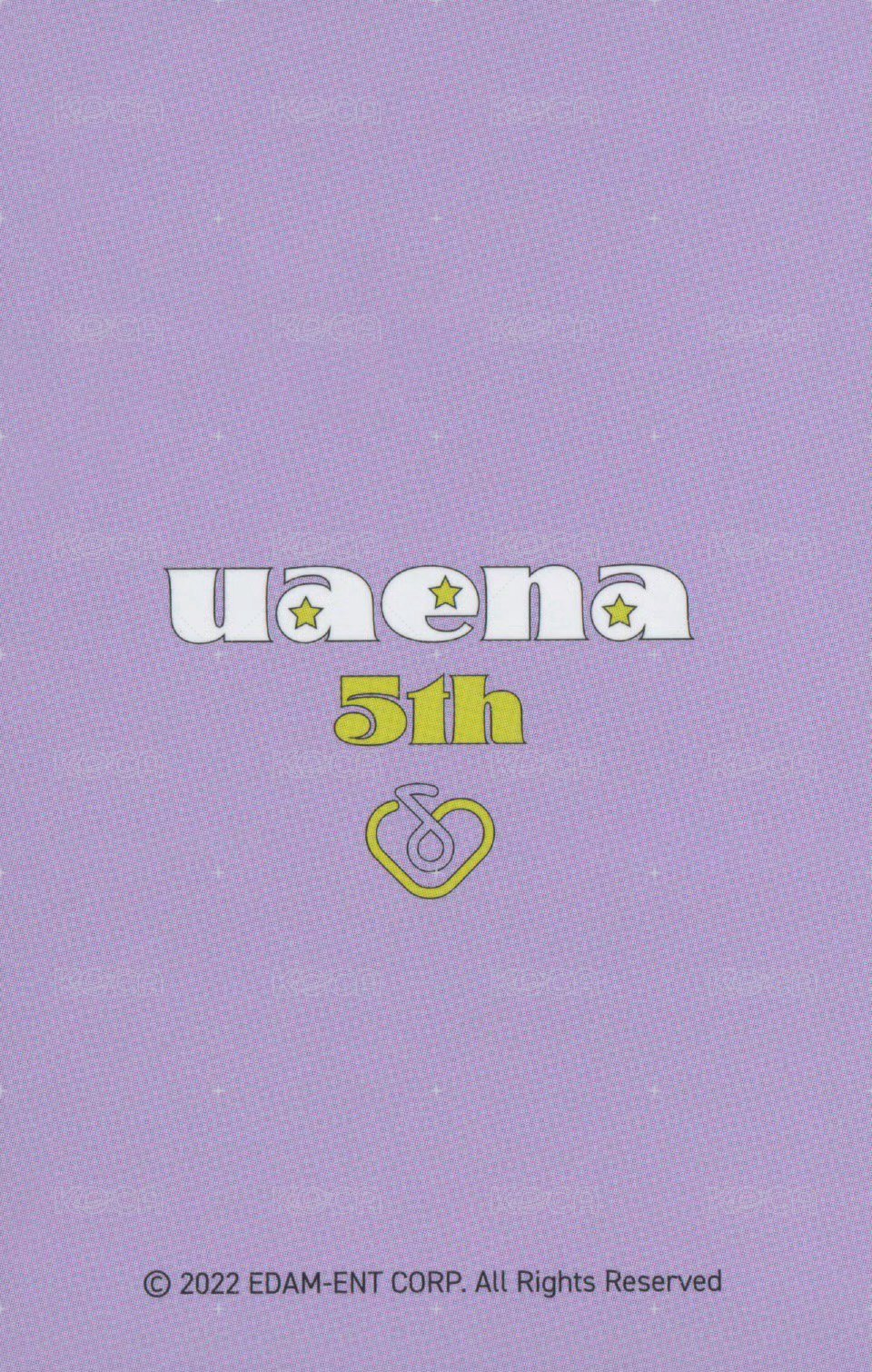 五期會員 會員禮卡 變化卡 背面