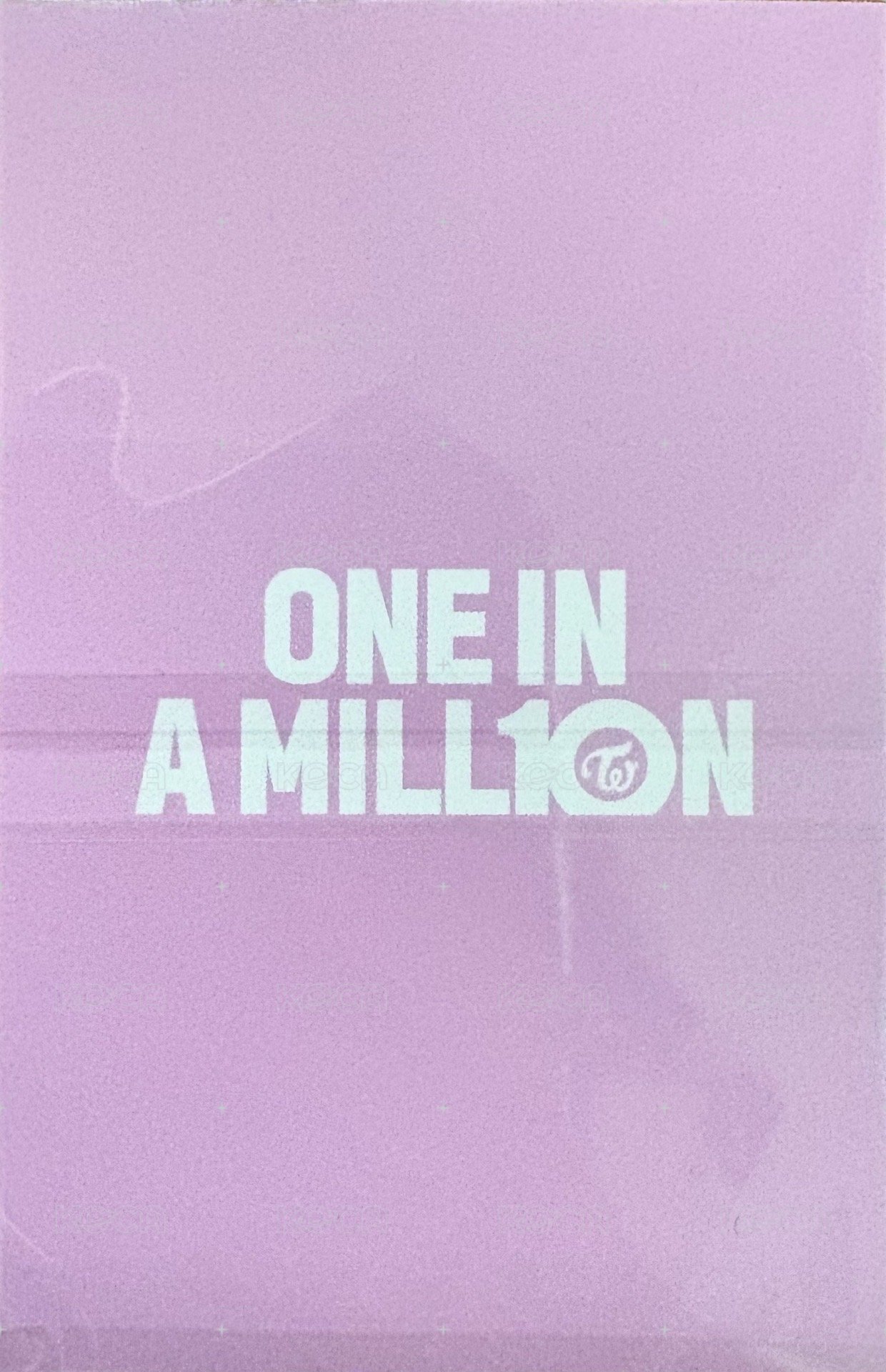 十週年電影 電影卡 台場 背面