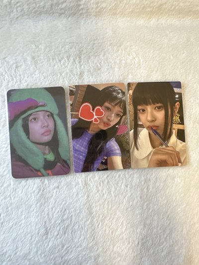 NewJeans 2025年曆卡Haerin Hanniyes24特典卡 快閃2.0