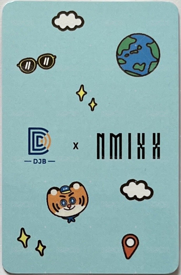   抽選卡 DJB抽獎 背面