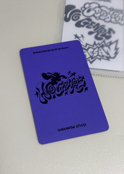 No Genre kkt 特典卡 5