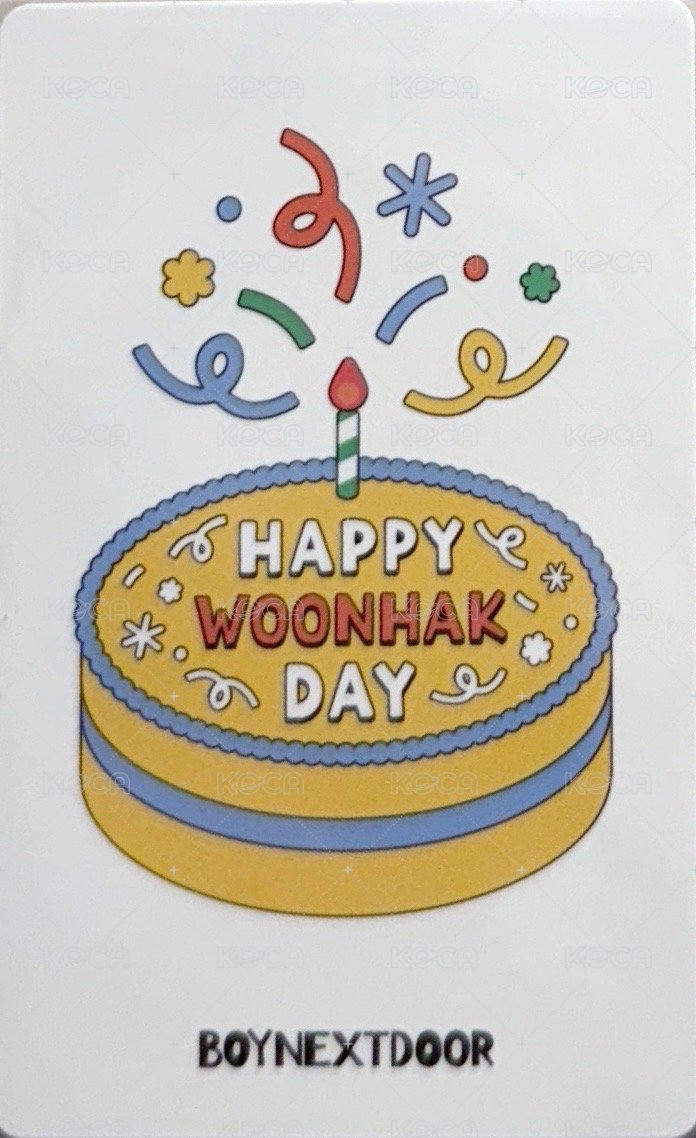 24生日 wvs 周邊卡 小卡組 背面