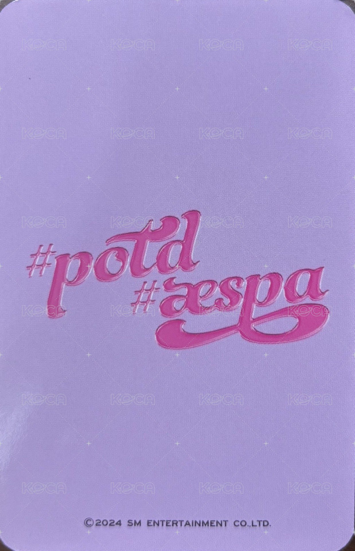 #potd展會 周邊卡 #potd泰國展會 小卡組官拍柚 背面