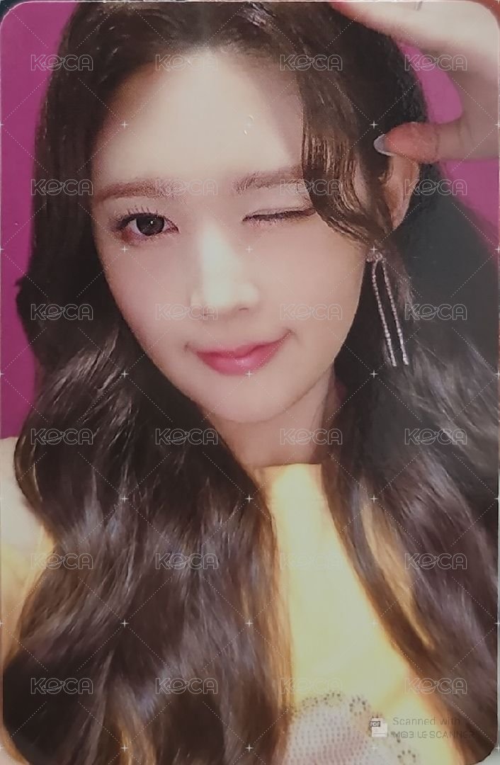 單一 sm 簽售卡  正面