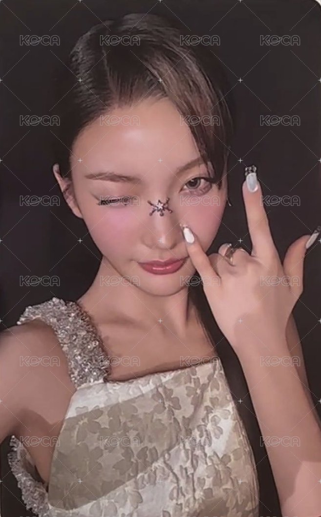 bomb kkt 預售 特典卡  正面