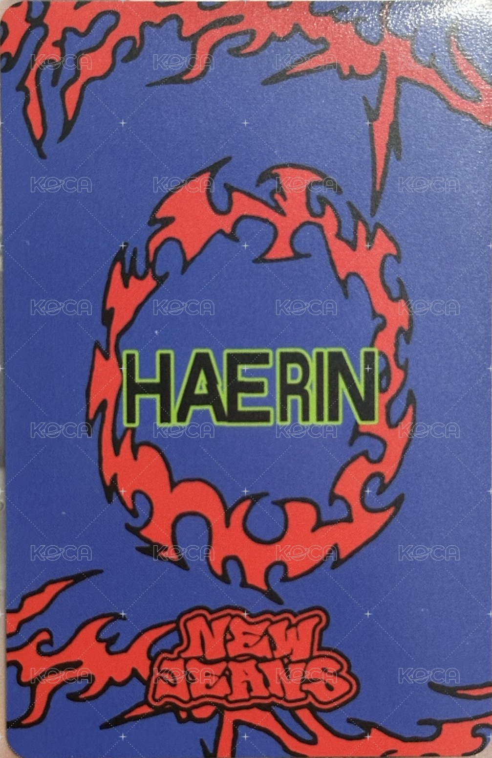 How Sweet 周邊卡 快閃卡包 3.0 背面