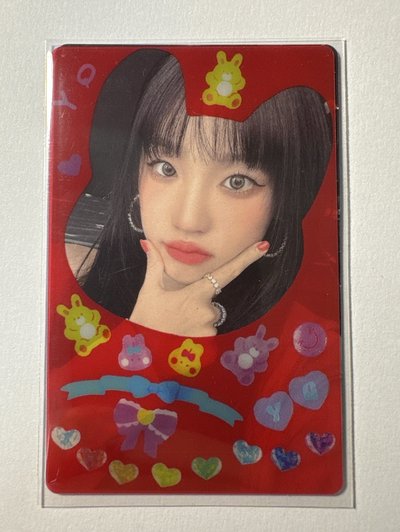 i-dle 雨琦 2024世巡DVD固配小卡